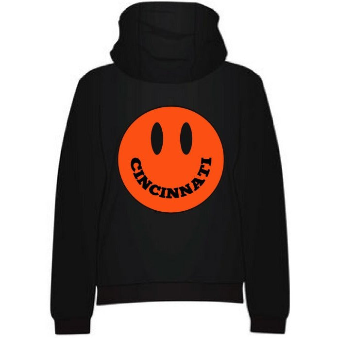 Cincinnati Black Hoodie