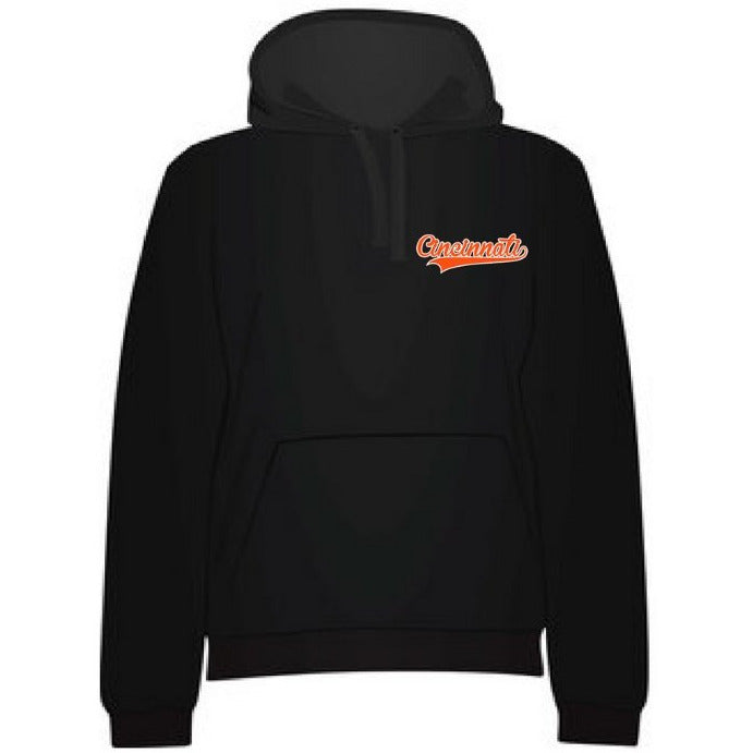 Cincinnati Black Hoodie
