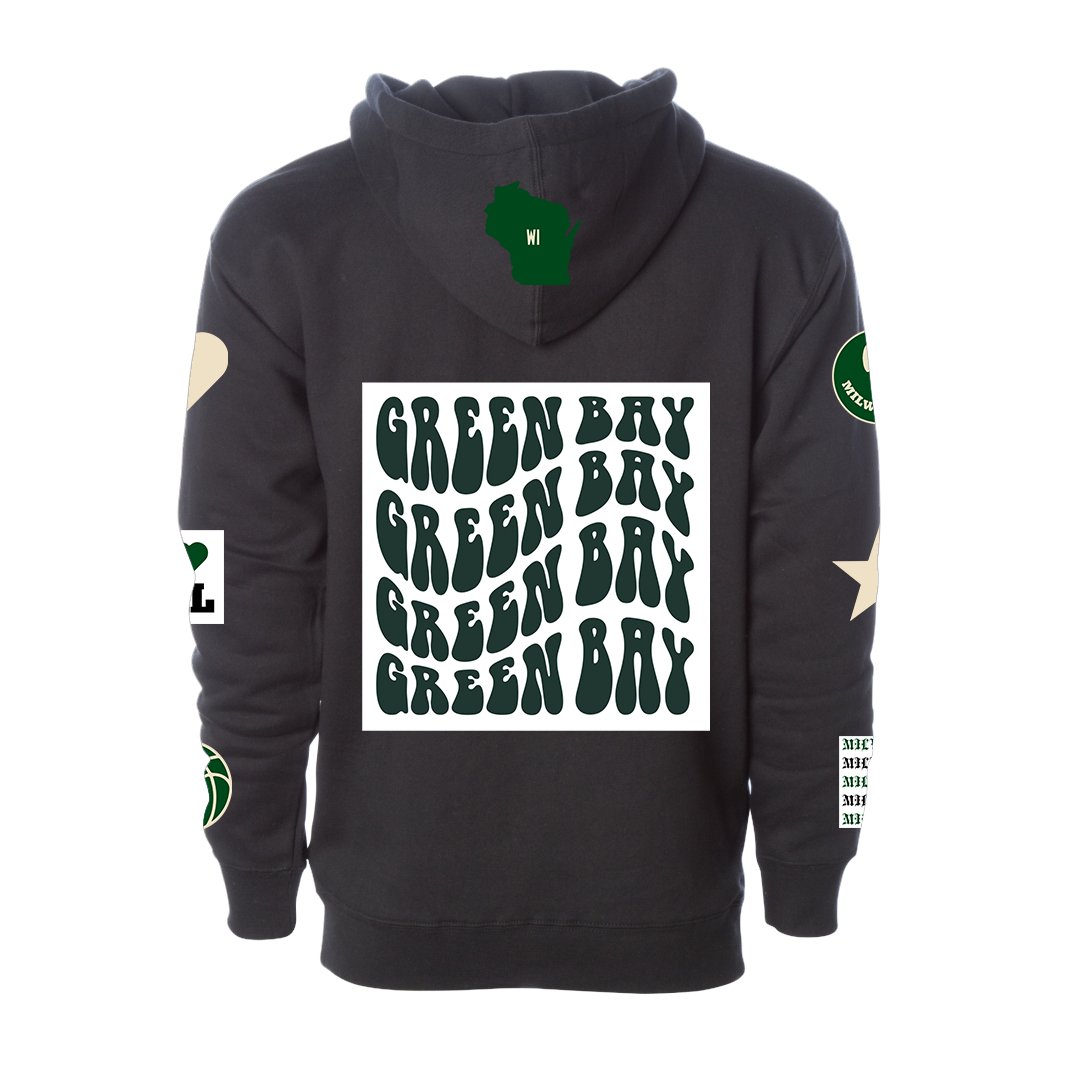 Green Bay/Milwaukee Hoodie - BROdenim