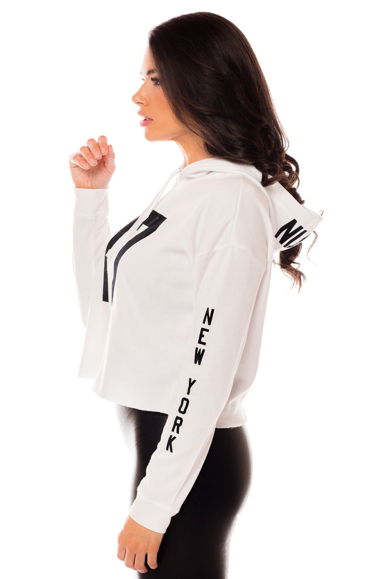 Head B**** In Charge Cropped Hoodie