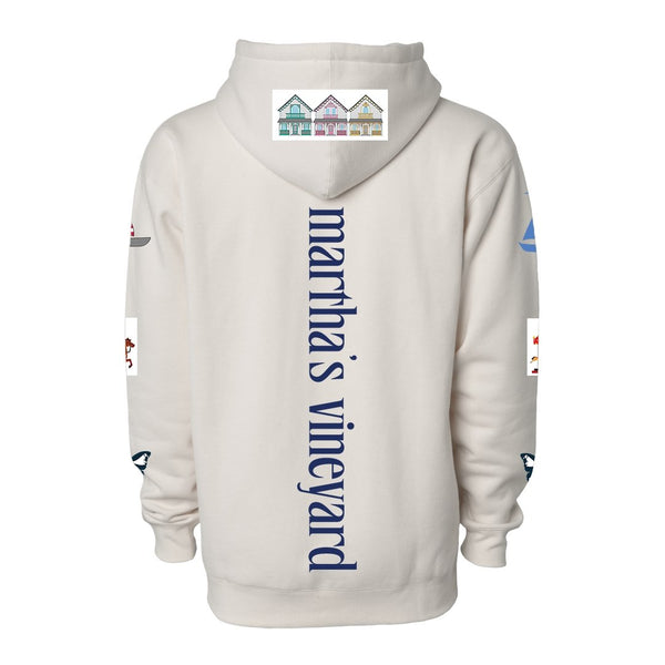 Martha's Vineyard Vertical Hoodie - BROdenim