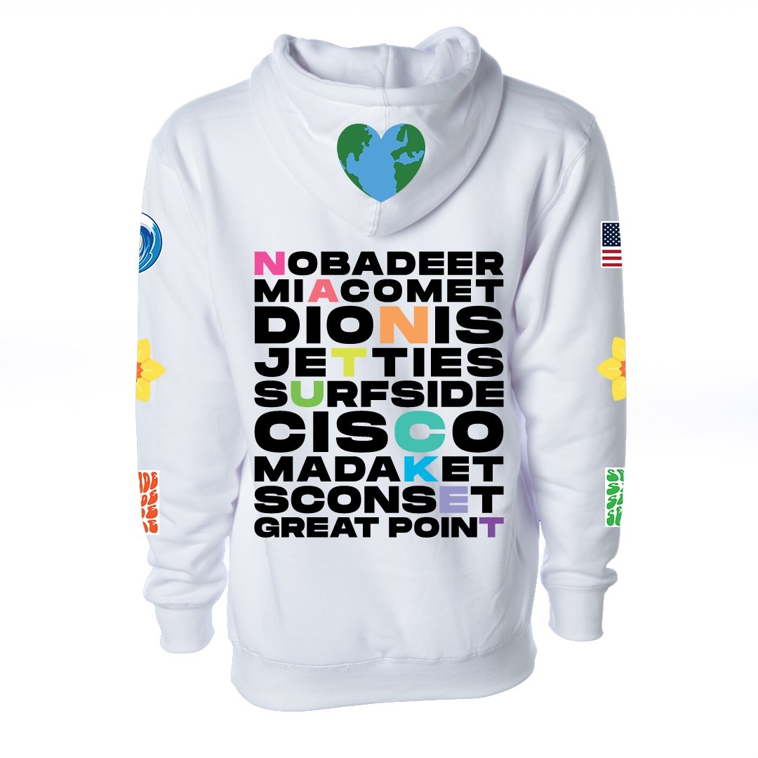 Nantucket Beaches Hoodie - BROdenim