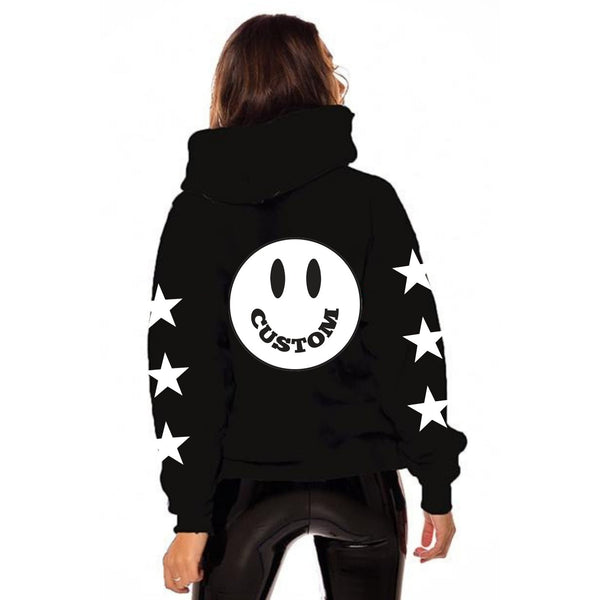 Smile, It's Custom! Star Hoodie - BROdenim