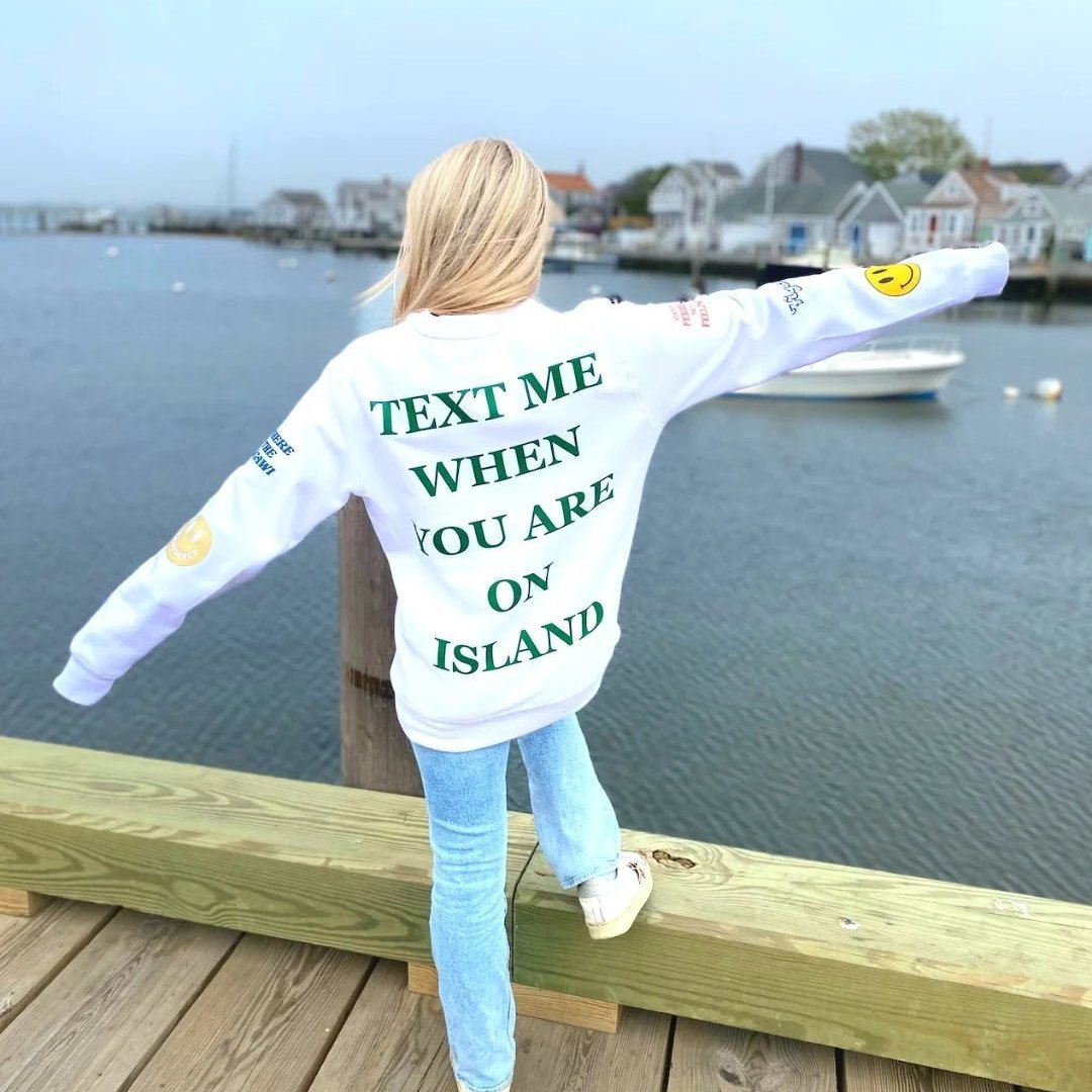 Text Me Crewneck - BROdenim