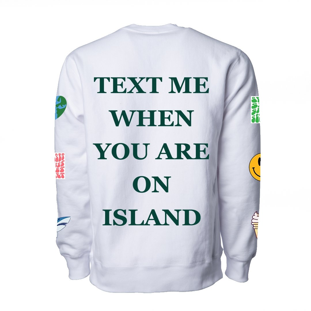 Text Me Crewneck - BROdenim