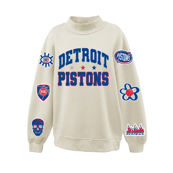 Detroit Pistons Mockneck