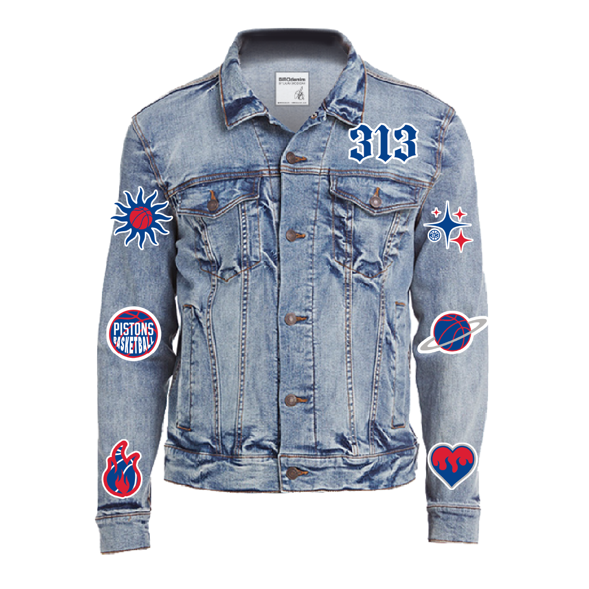 Detroit Pistons Denim