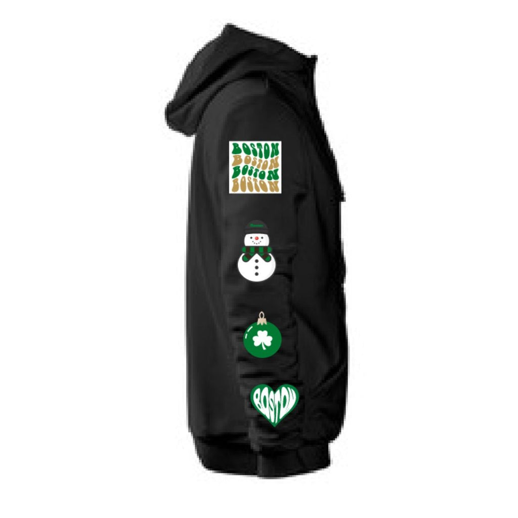 Boston Basketball Holiday Hoodie - BROdenim