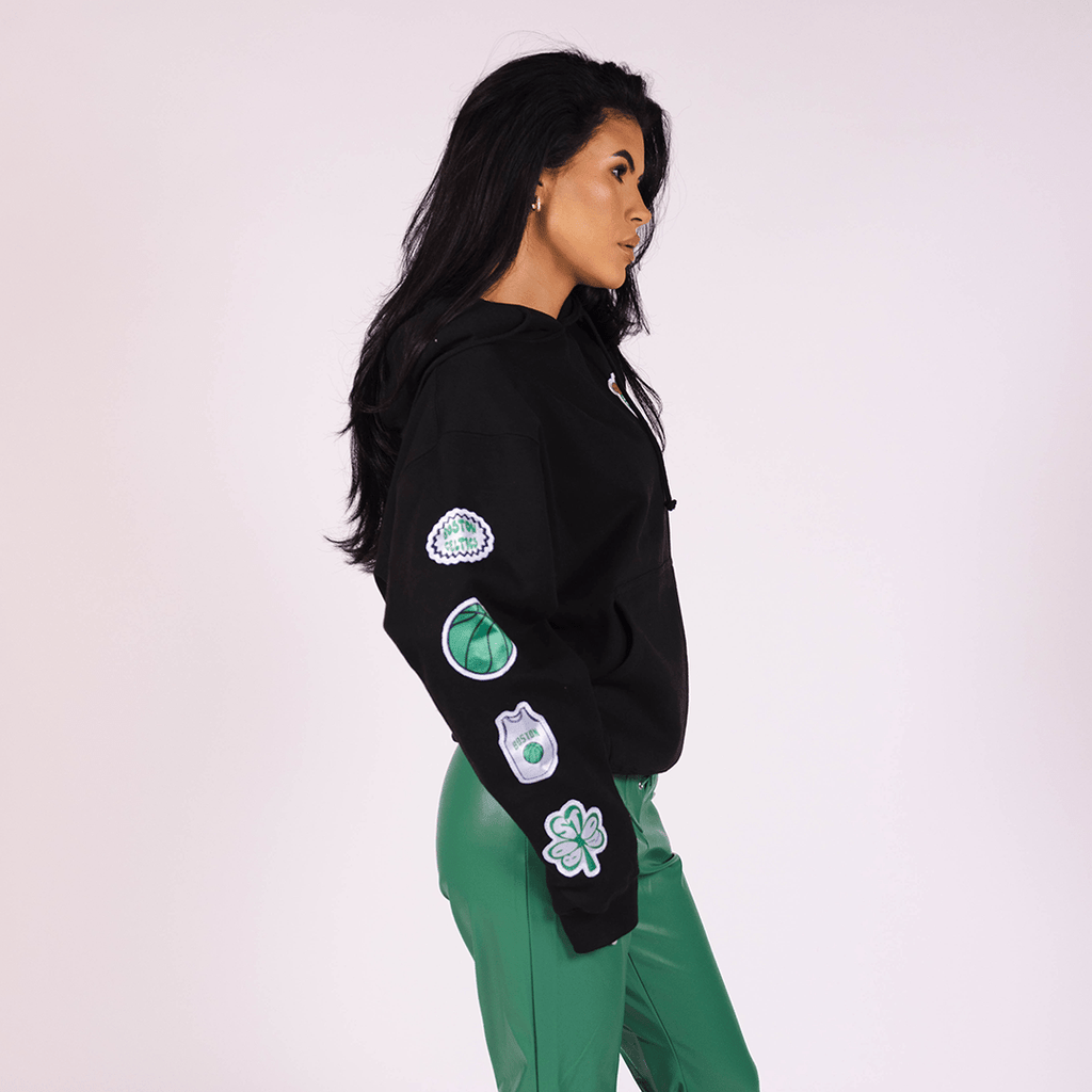 Boston Celtics Black Hoodie - BROdenim
