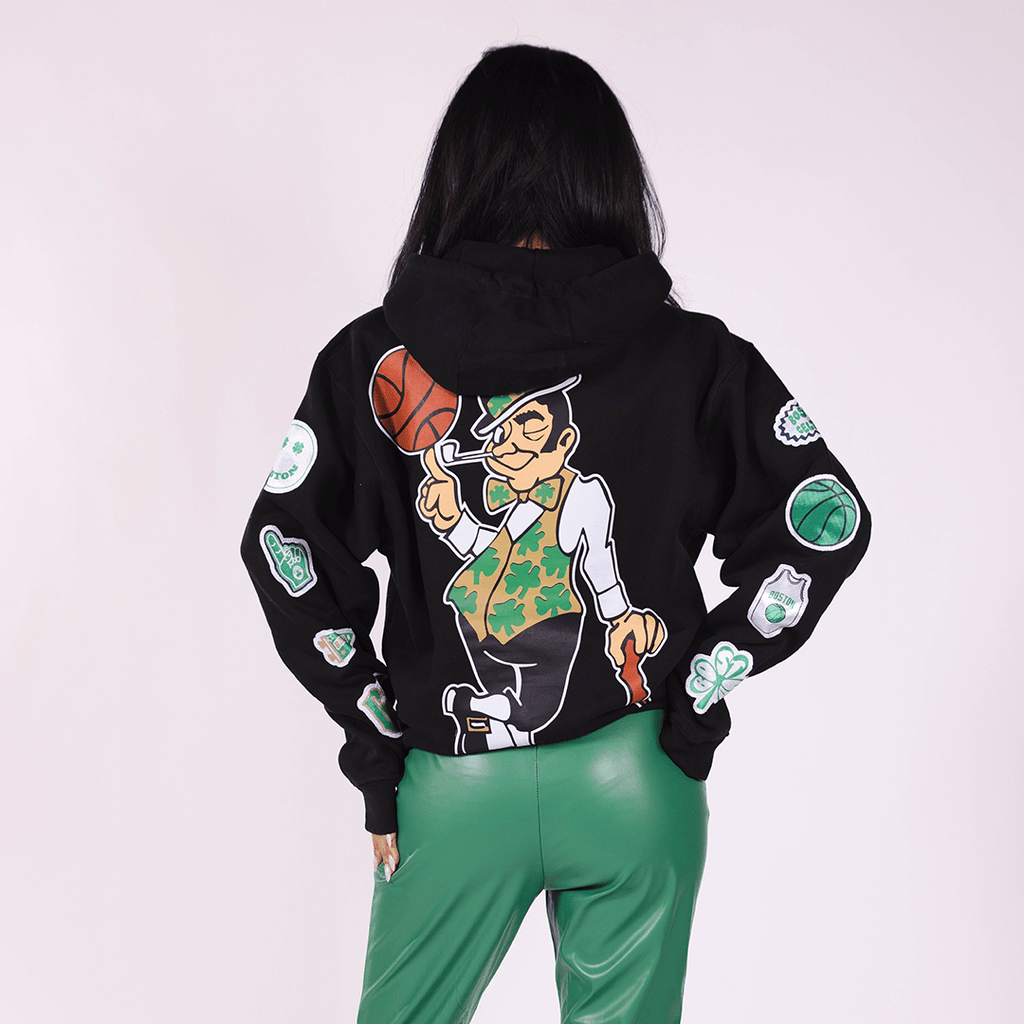 Boston Celtics Black Hoodie - BROdenim