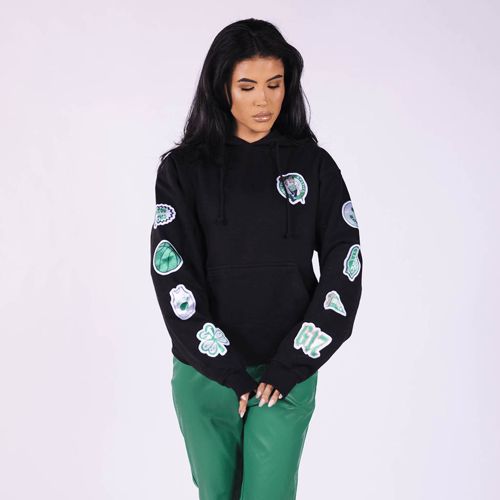 Boston Celtics Black Hoodie - BROdenim