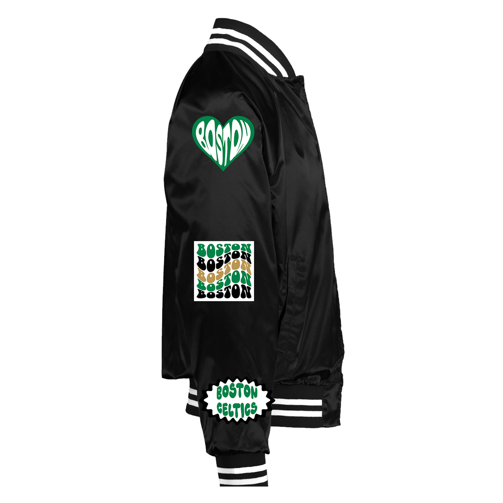 Boston Celtics Customizable Bomber - BROdenim