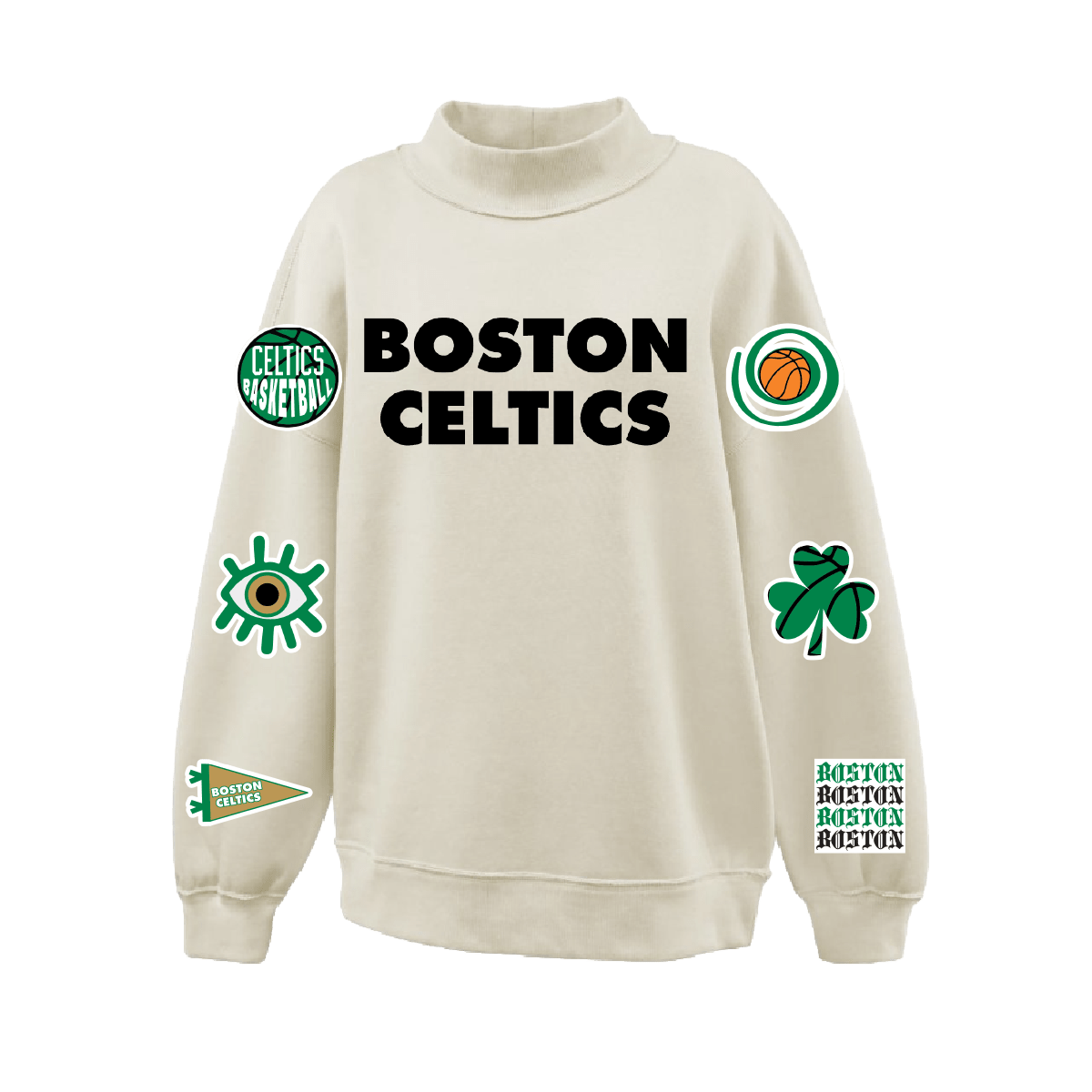 Boston Celtics Mockneck - BROdenim