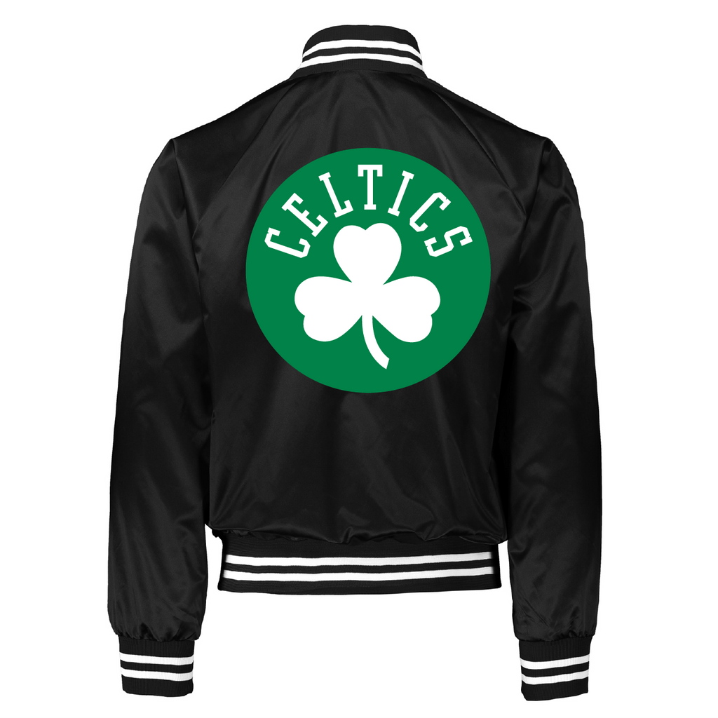 Boston Celtics Satin Bomber - BROdenim