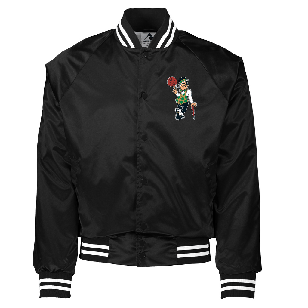 Boston Celtics Satin Bomber - BROdenim