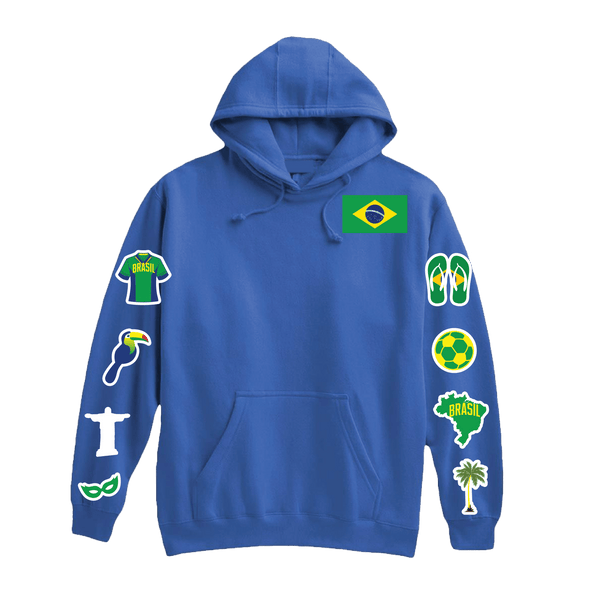 Brazil Soccer Hoodie - BROdenim
