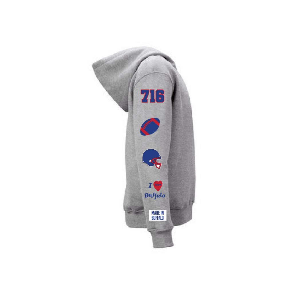 Buffalo Swirl Playoff Hoodie - BROdenim