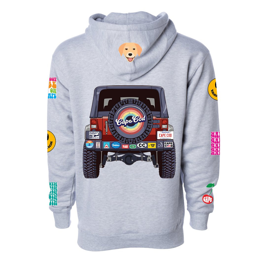 Cape Cod Jeep Hoodie - BROdenim