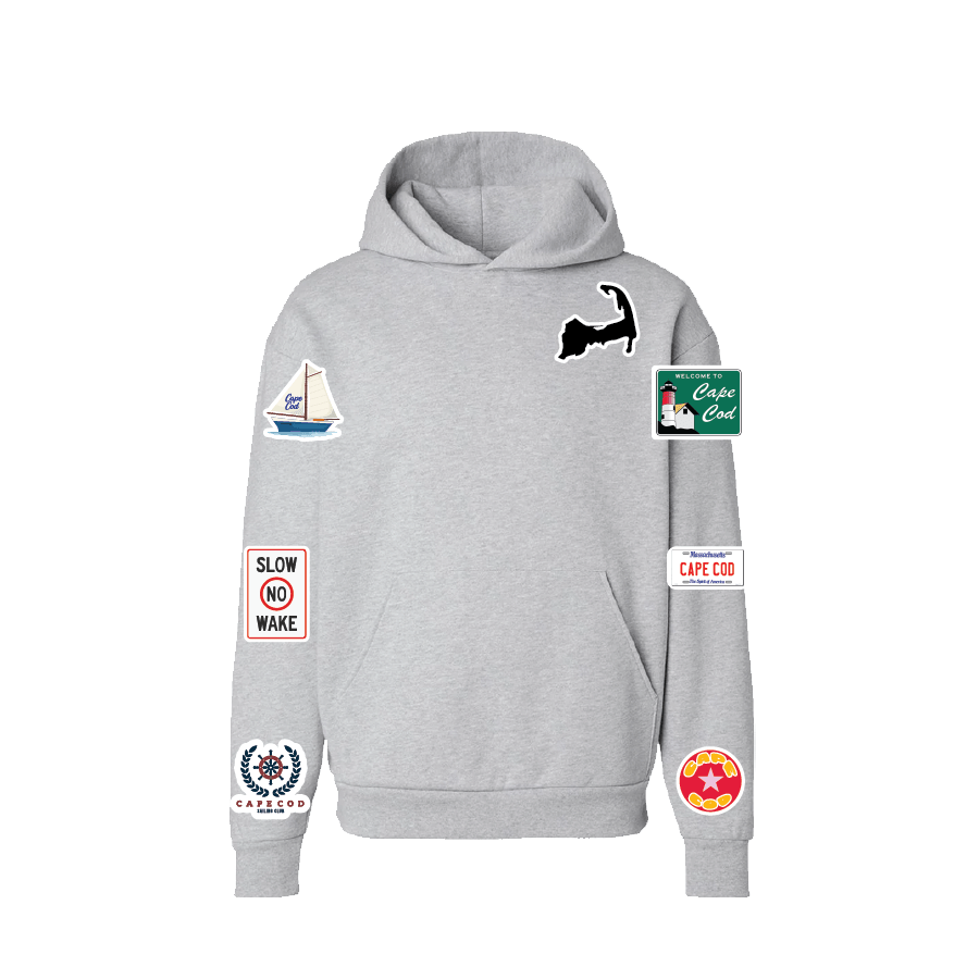 Cape Cod Jeep Pre Patched Hoodie - BROdenim