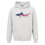 Cape Cod Patchwork Shark - BROdenim