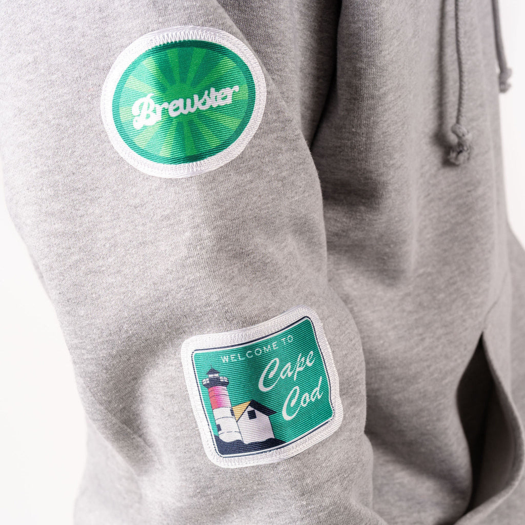 Cape Cod Shark Hoodie Pre Patched - BROdenim