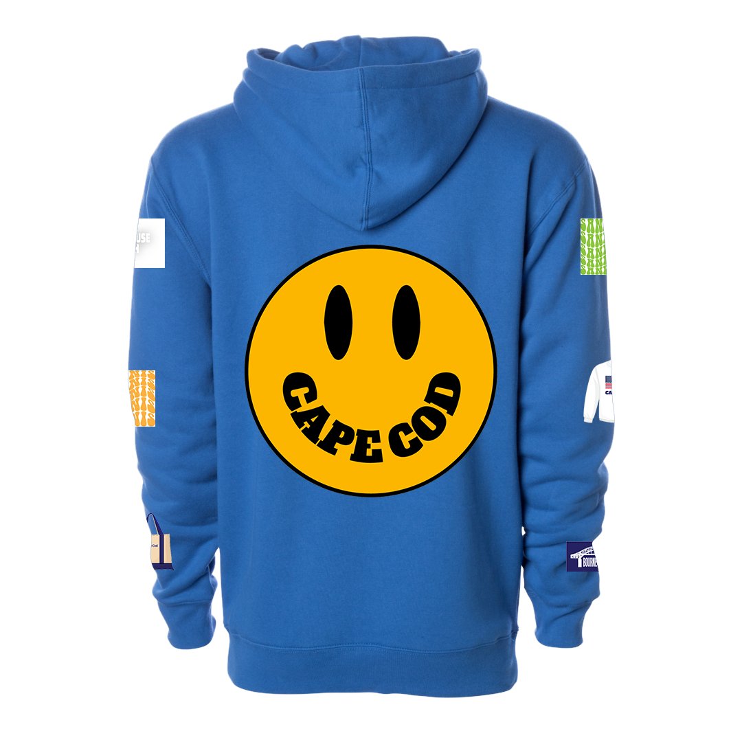 Cape Cod Smiley Hoodie - BROdenim