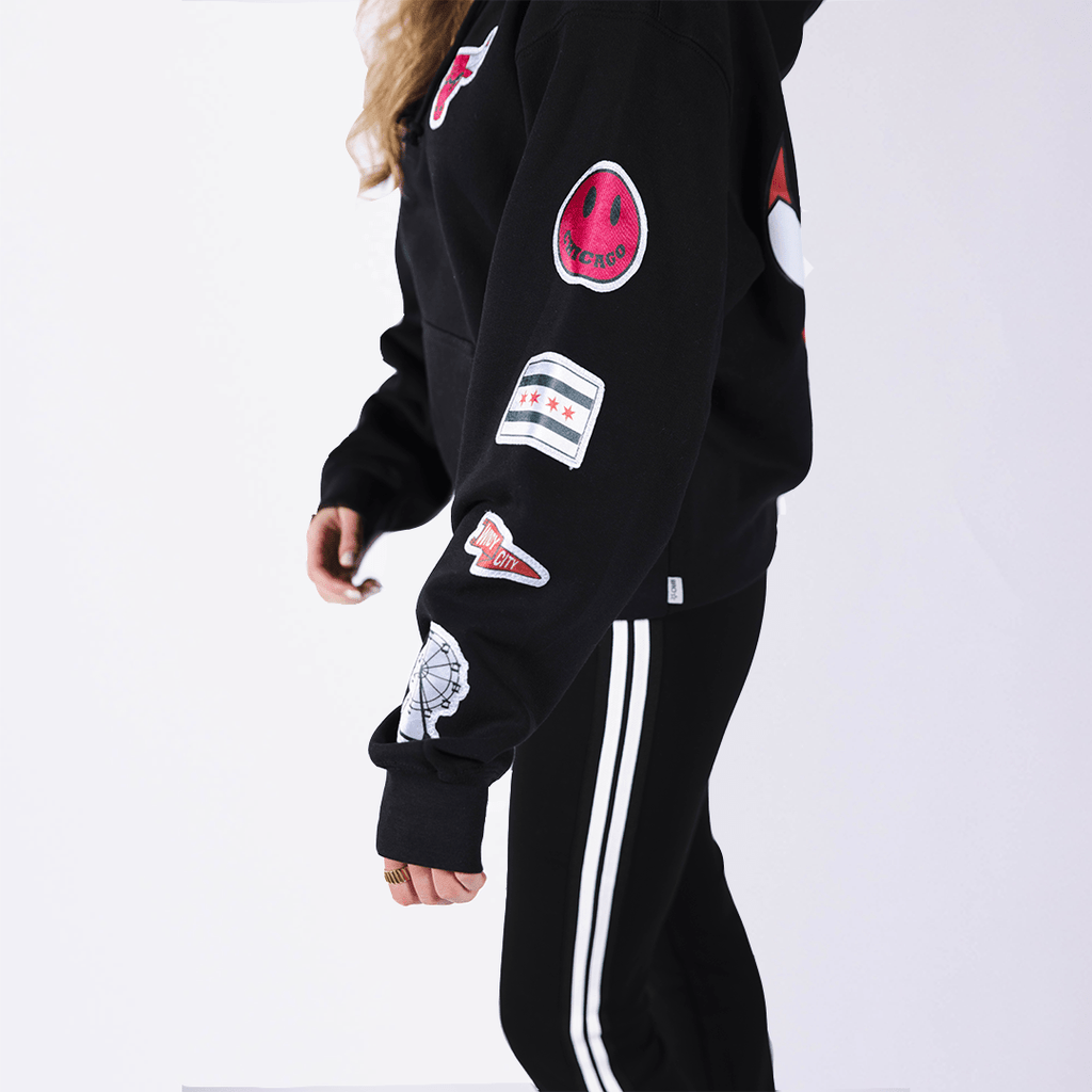 Chicago Bulls Black Hoodie - BROdenim