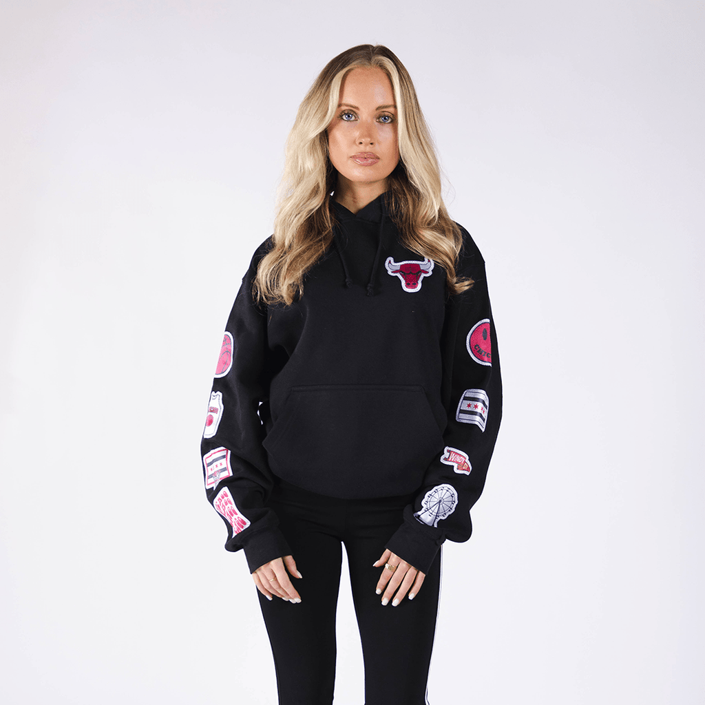 Chicago Bulls Black Hoodie - BROdenim