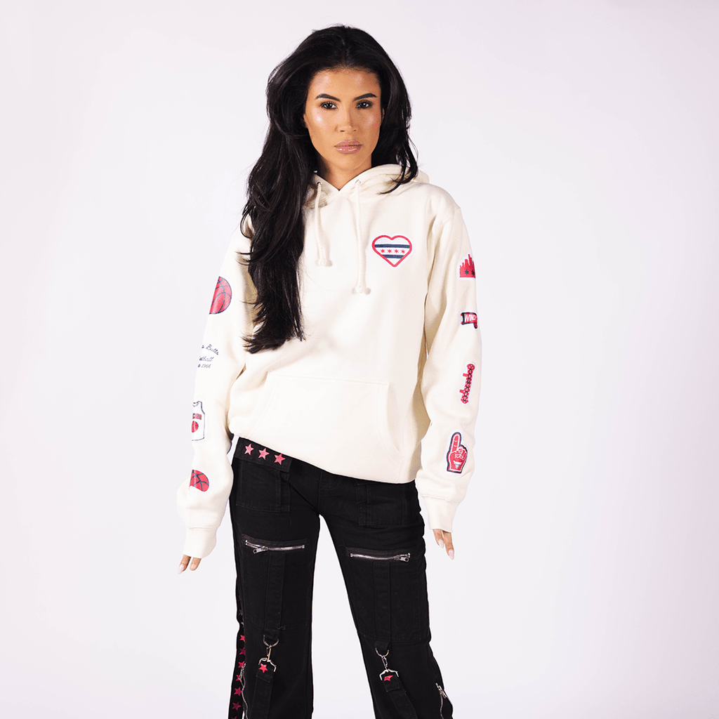 Chicago Bulls Bone Hoodie - BROdenim