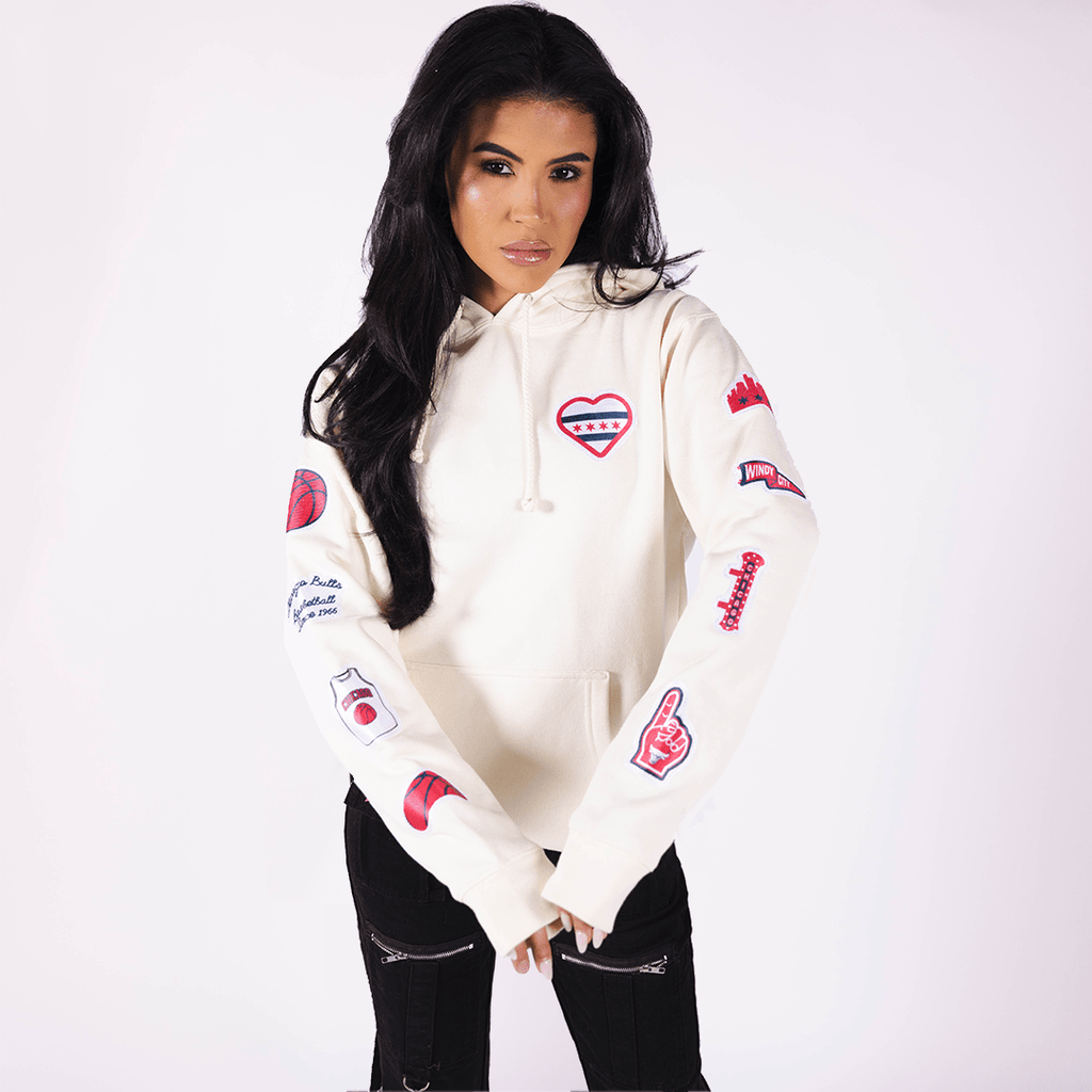 Chicago Bulls Bone Hoodie - BROdenim