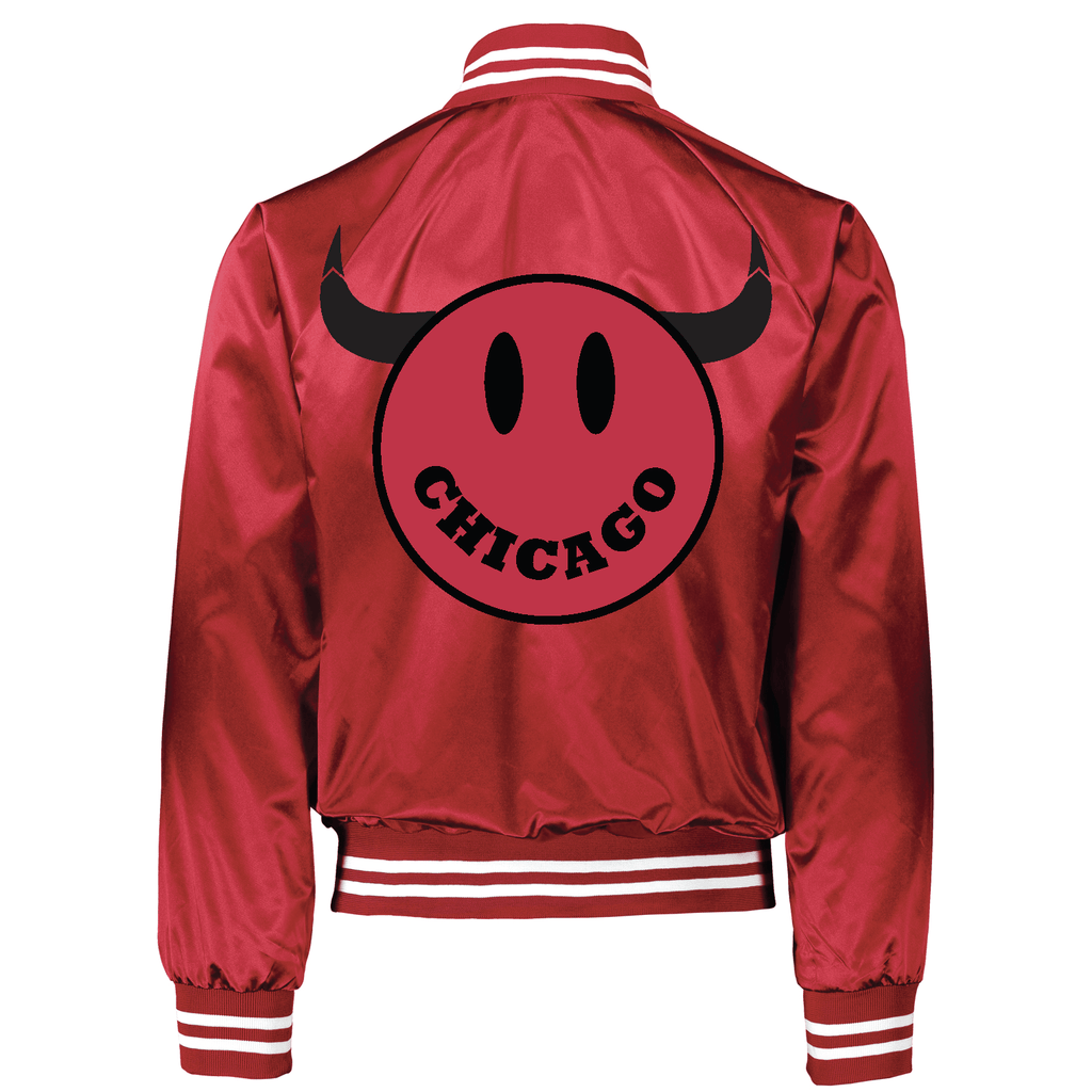Chicago Bulls Satin Bomber - BROdenim