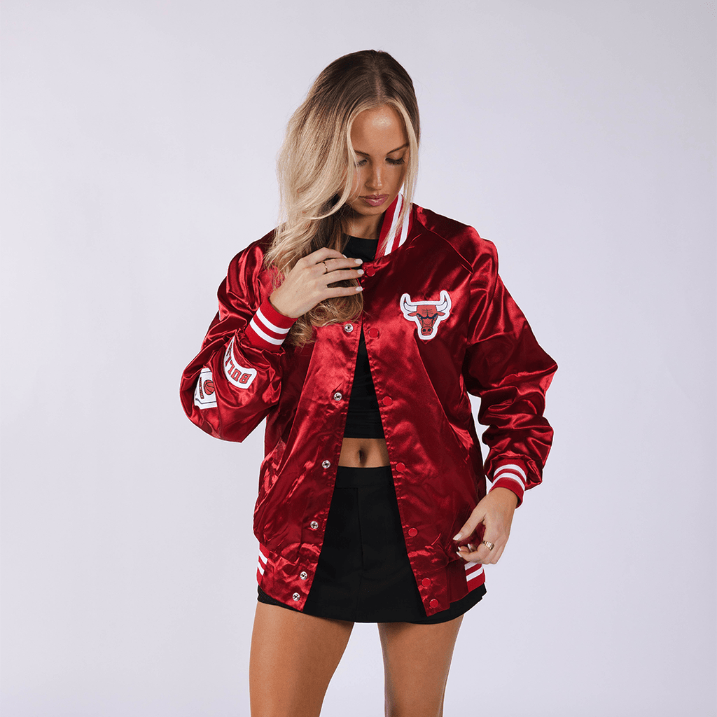 Chicago Bulls Satin Bomber - BROdenim