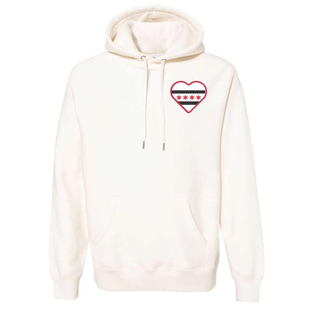 Chicago Bulls White Hoodie - BROdenim
