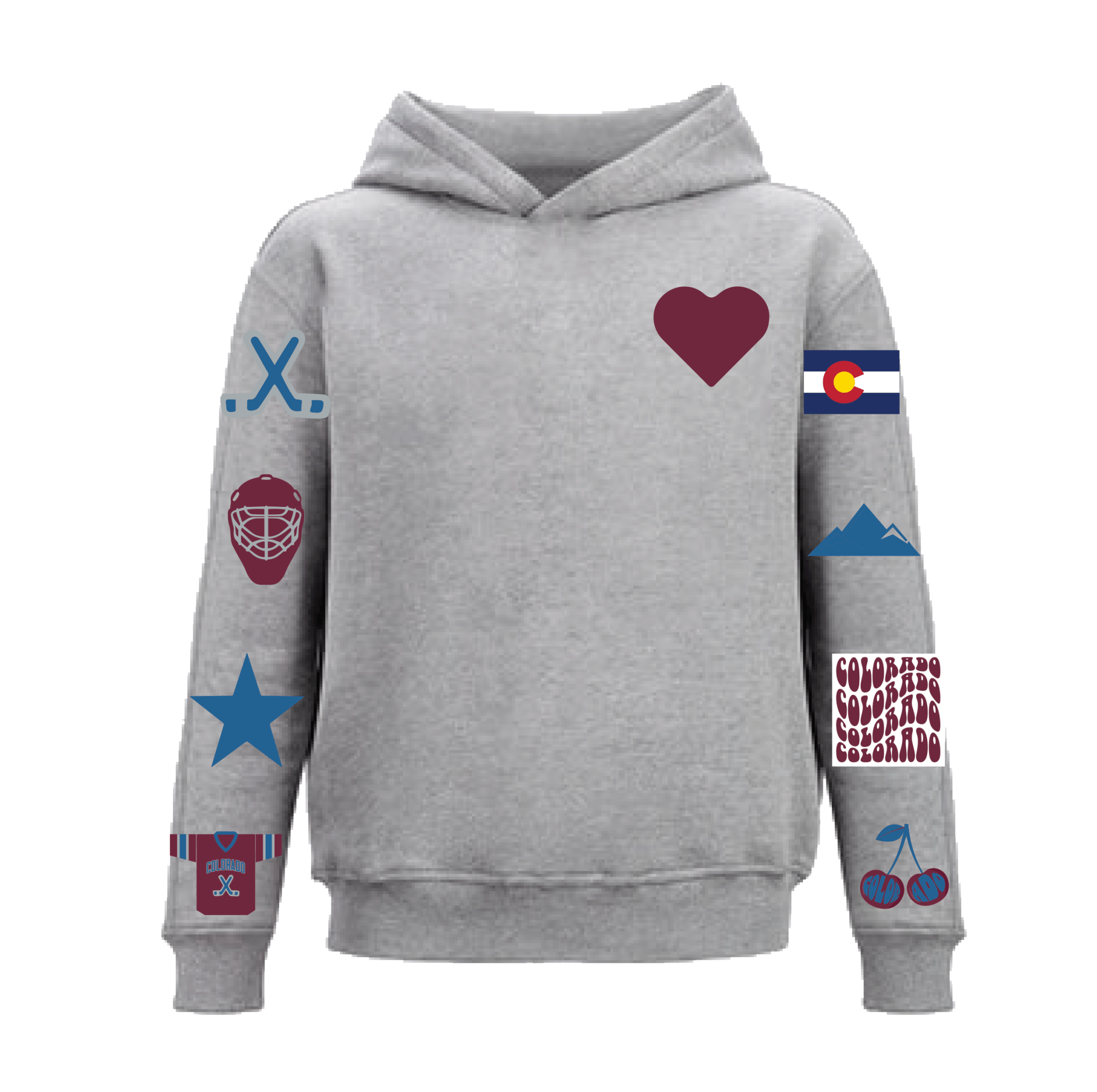 【IONSEOUL】Colorado Embroidered Hoodie 4JH507 Mens Colorado Hoodie | Greyson Clothiers