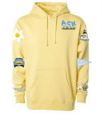 Daffodil Flower Smiley Hoodie - BROdenim