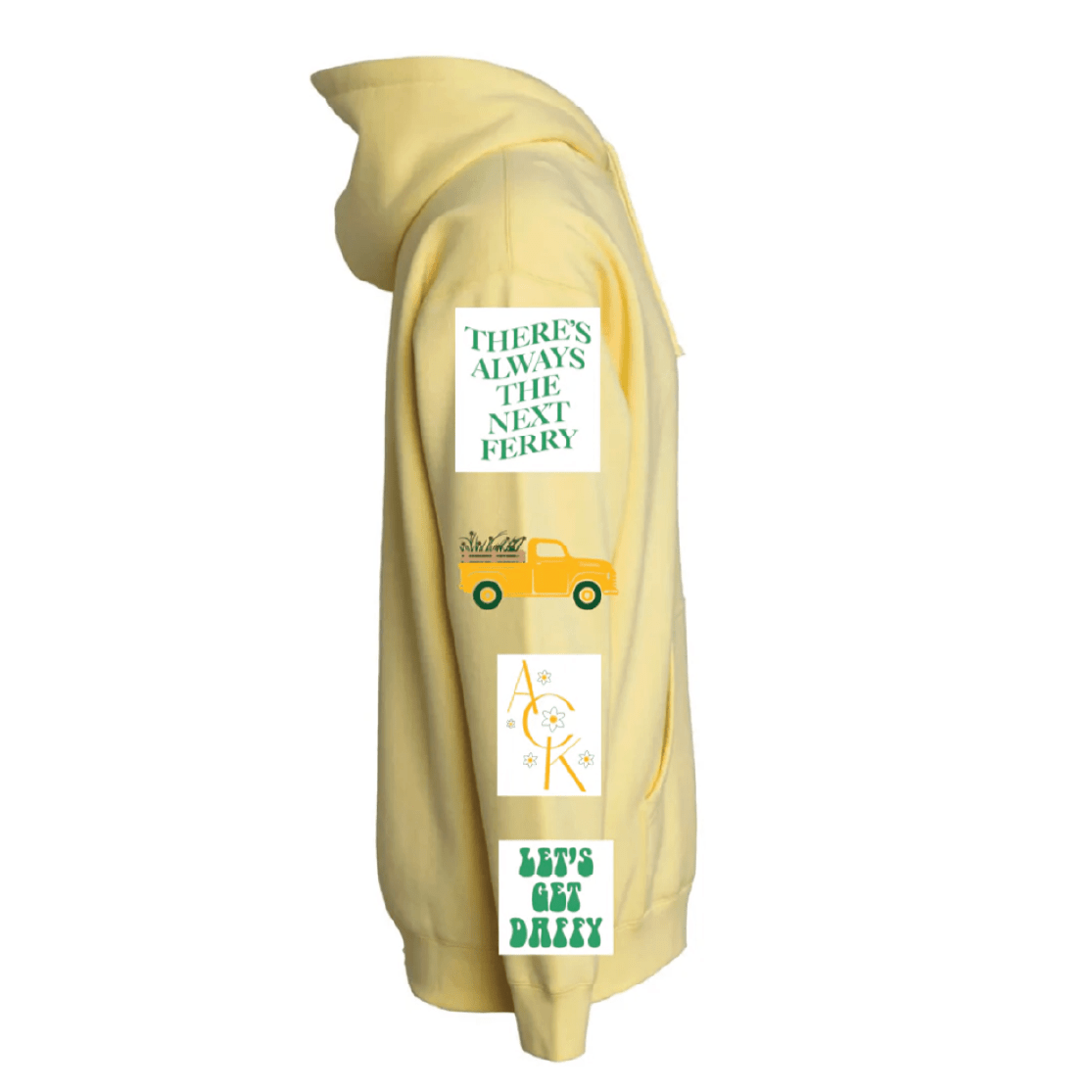 Daffodil Smiley Hoodie - BROdenim