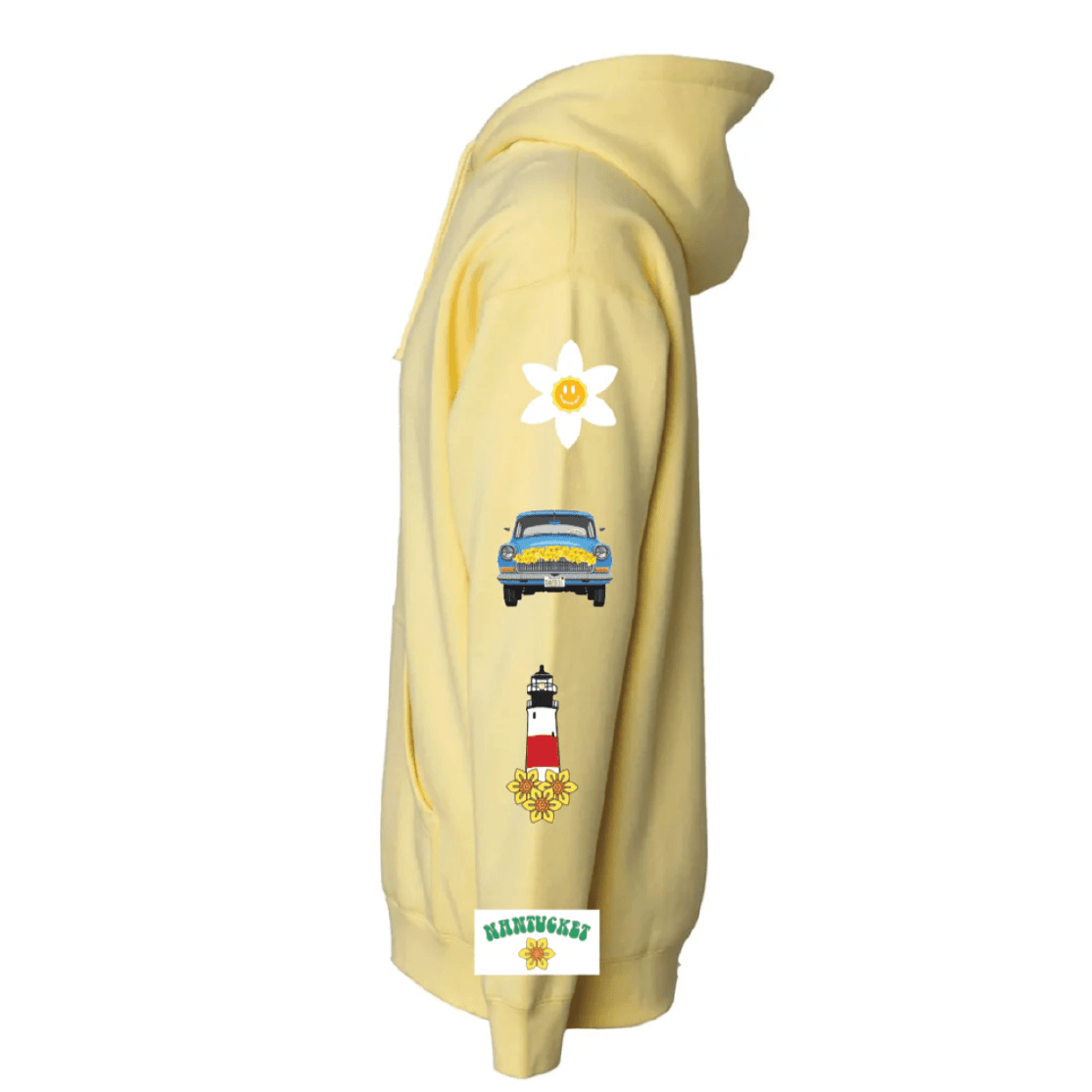 Daffodil Smiley Hoodie - BROdenim