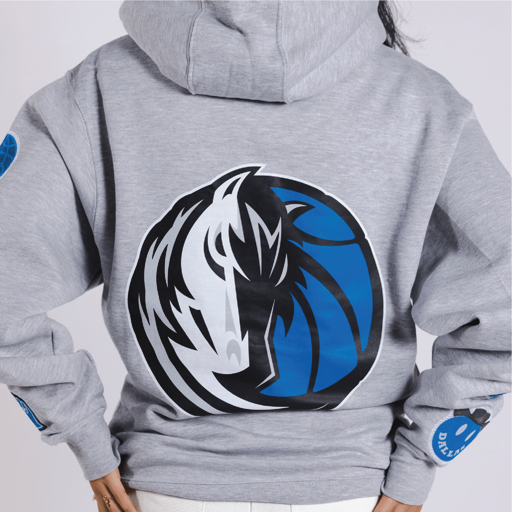 Dallas Maverick Gray Hoodie - BROdenim