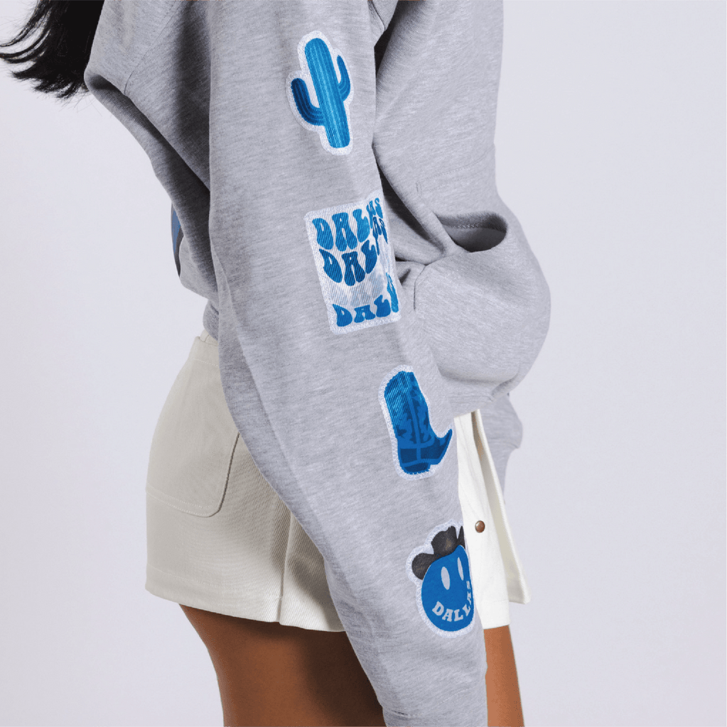 Dallas Maverick Gray Hoodie - BROdenim