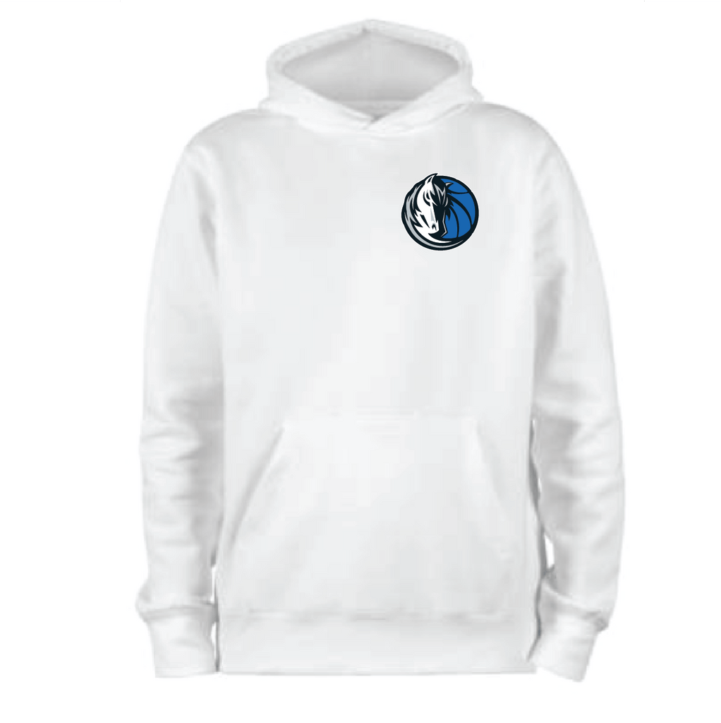 Dallas Maverick White Hoodie - BROdenim