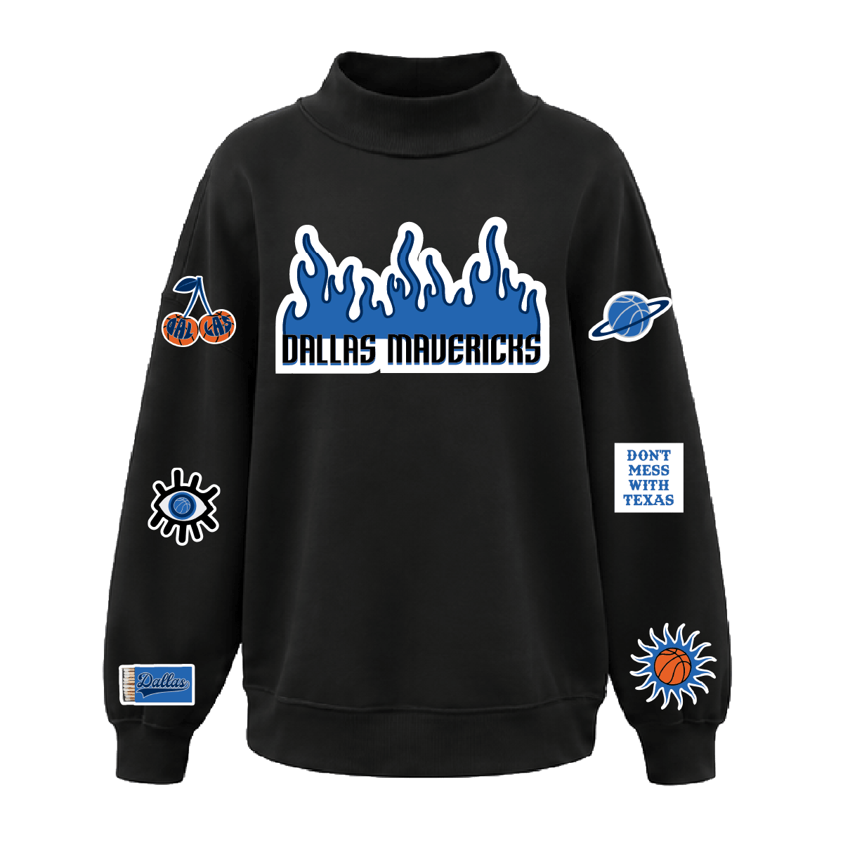 Dallas Mavericks Mockneck - BROdenim