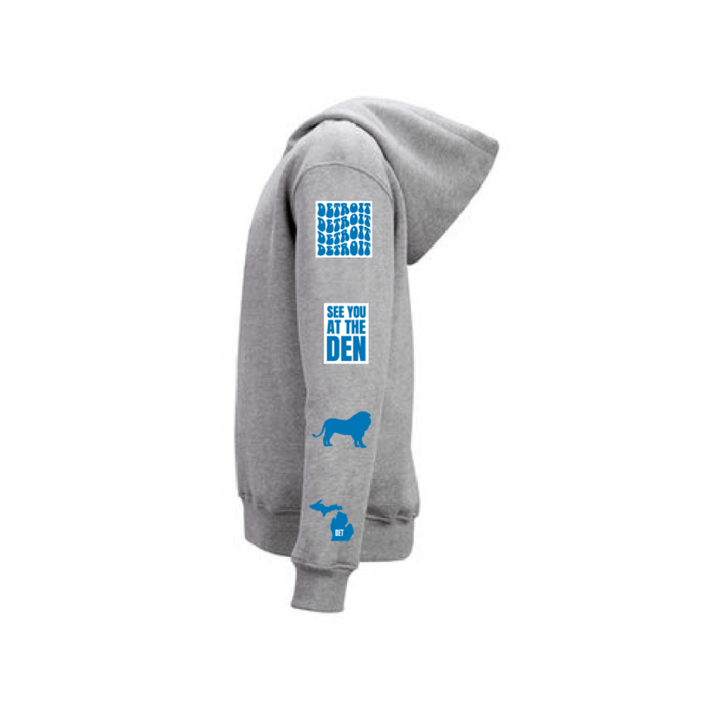 Detroit Playoff Gothic Hoodie - BROdenim