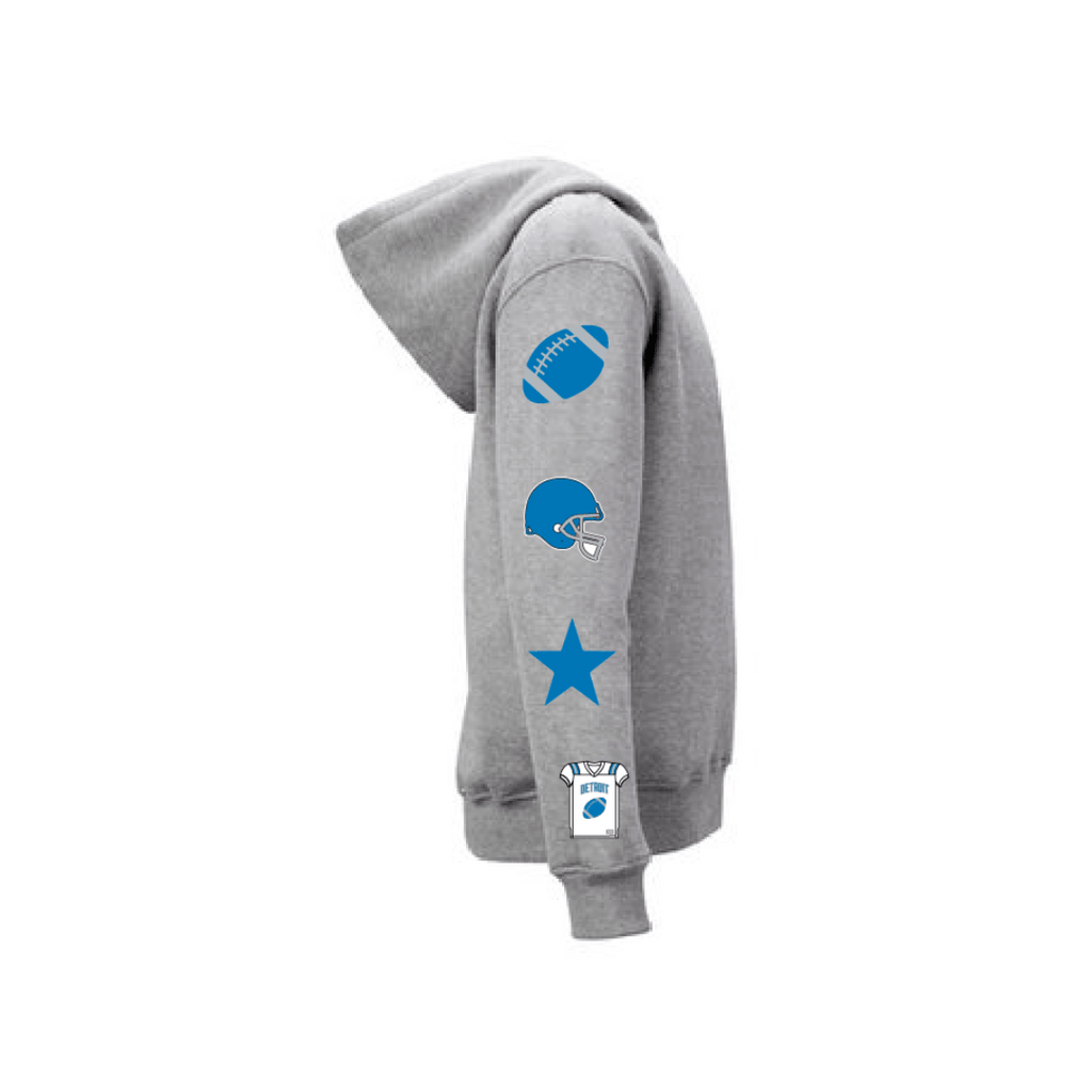 Detroit Playoff Gothic Hoodie - BROdenim