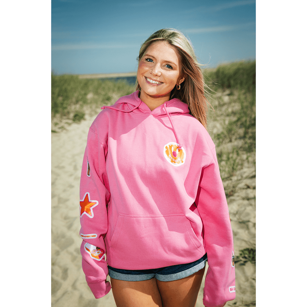 Dunkin X BROdenim Hot Pink Hoodie - BROdenim