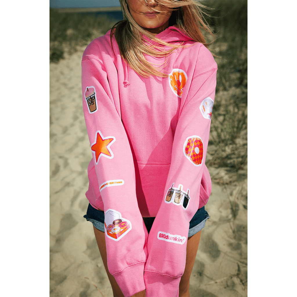 Dunkin X BROdenim Hot Pink Hoodie - BROdenim