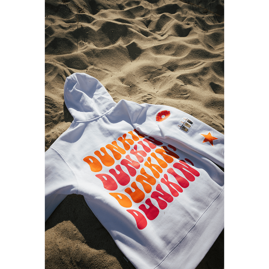 Dunkin X BROdenim White Hoodie - BROdenim