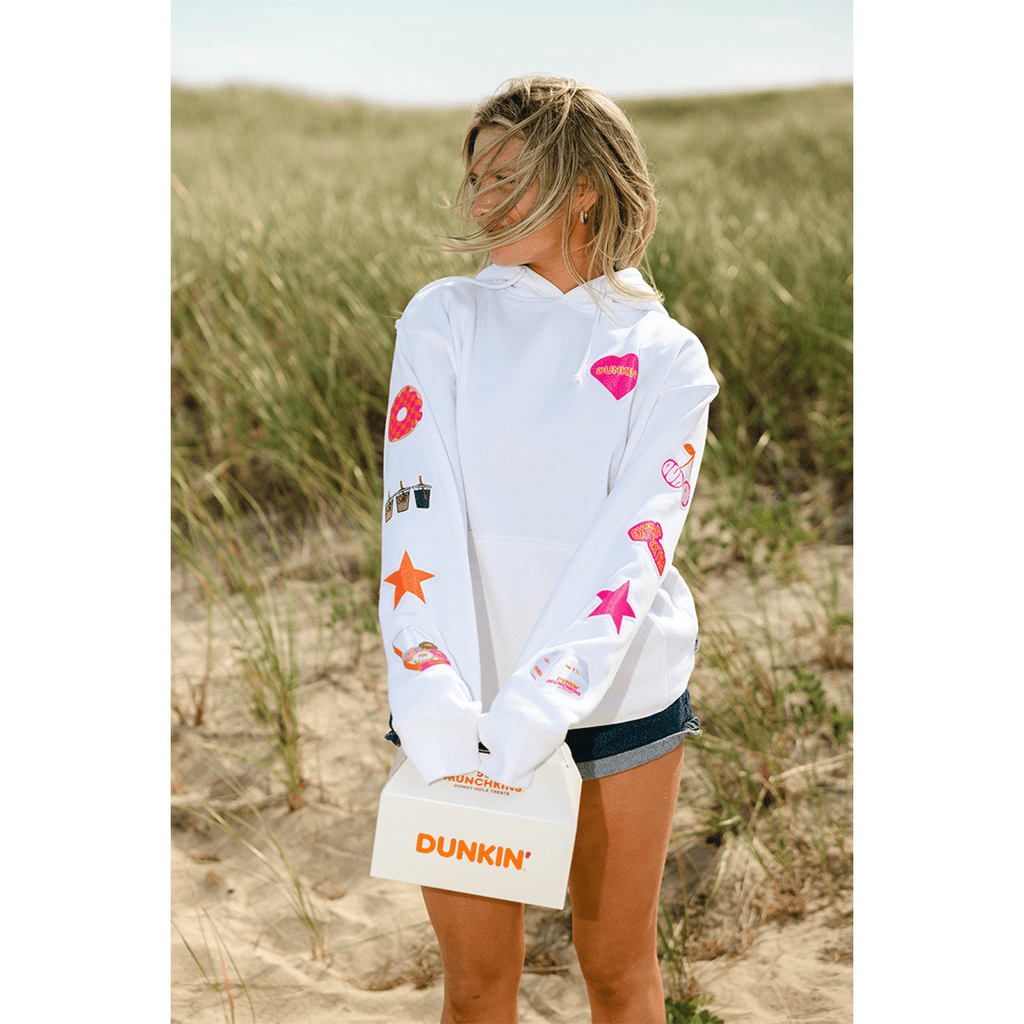 Dunkin X BROdenim White Hoodie - BROdenim
