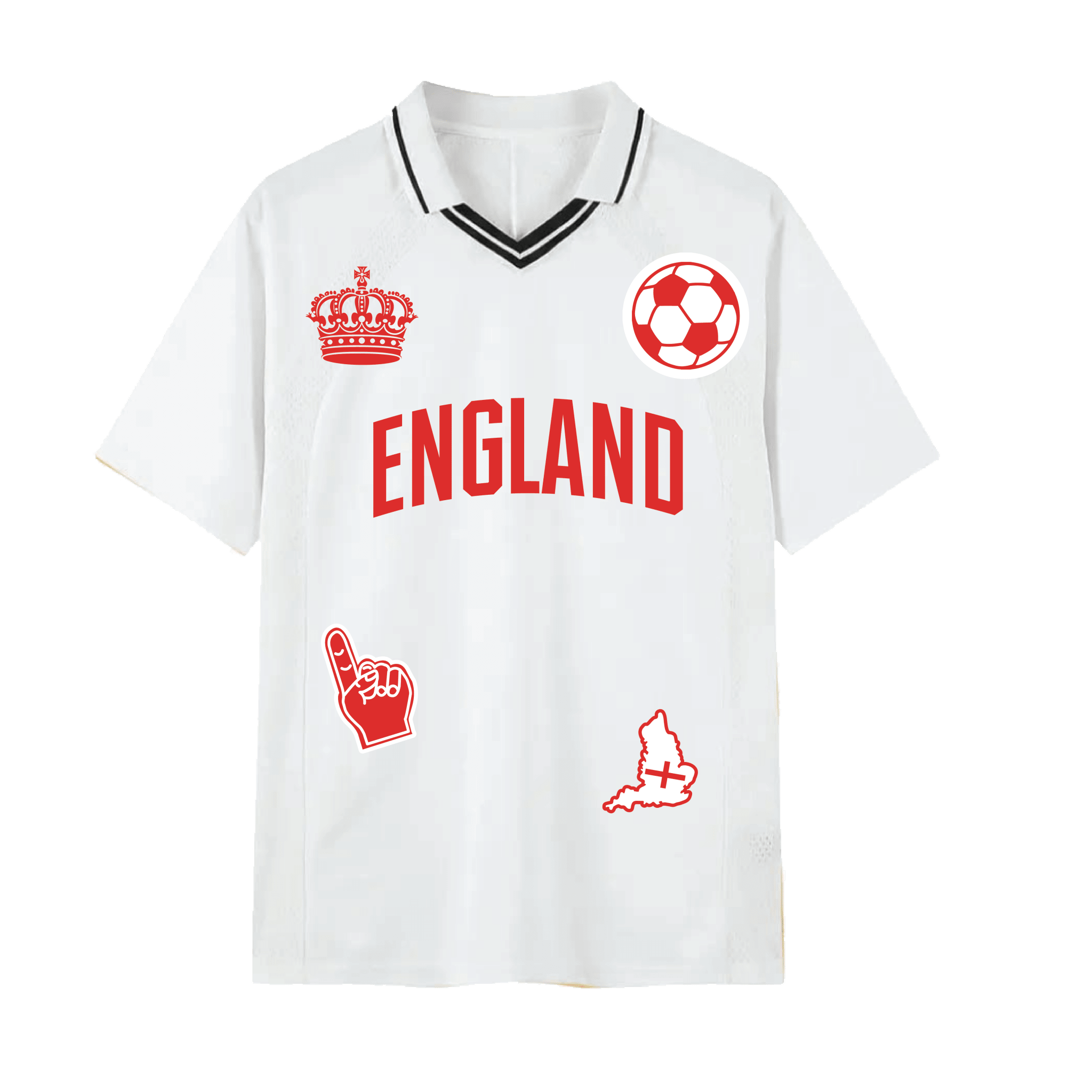 England Soccer Jersey - BROdenim