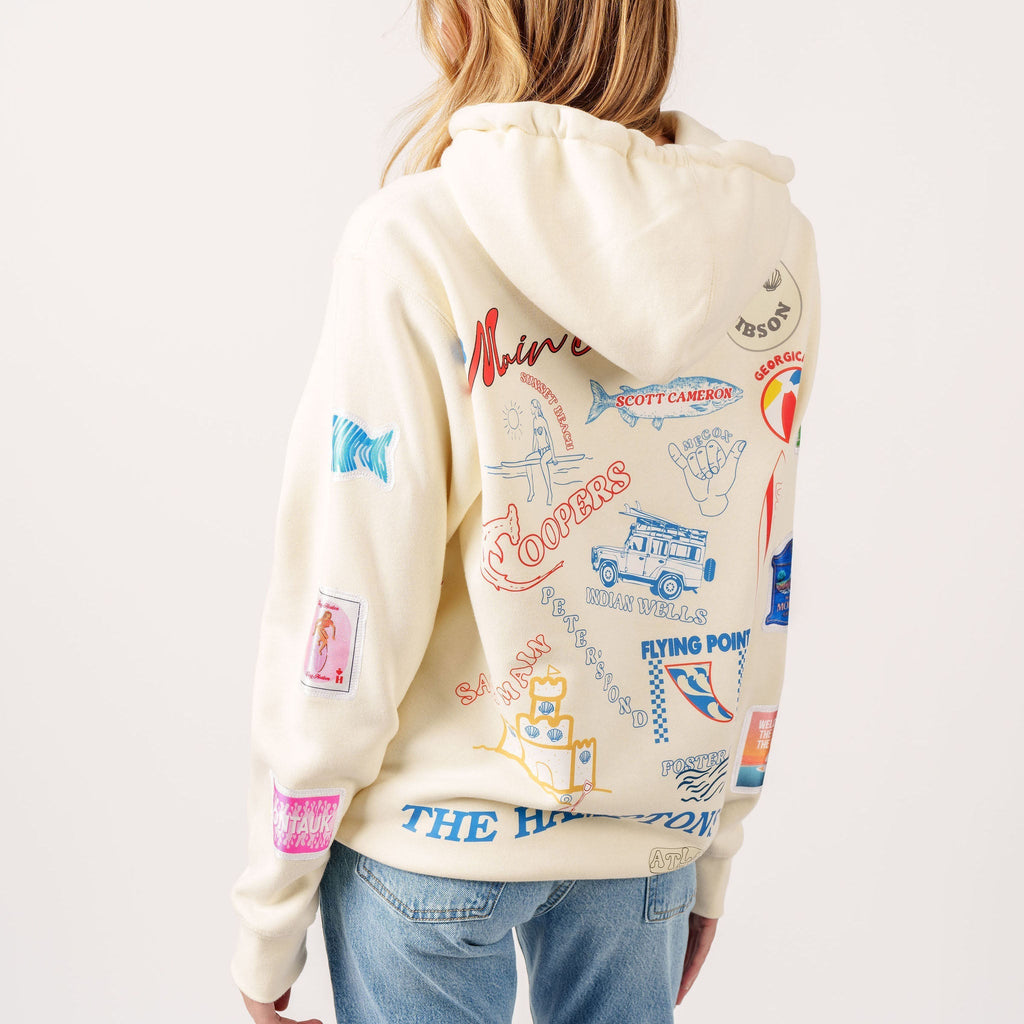 Hamptons Tattoo Hoodie - BROdenim