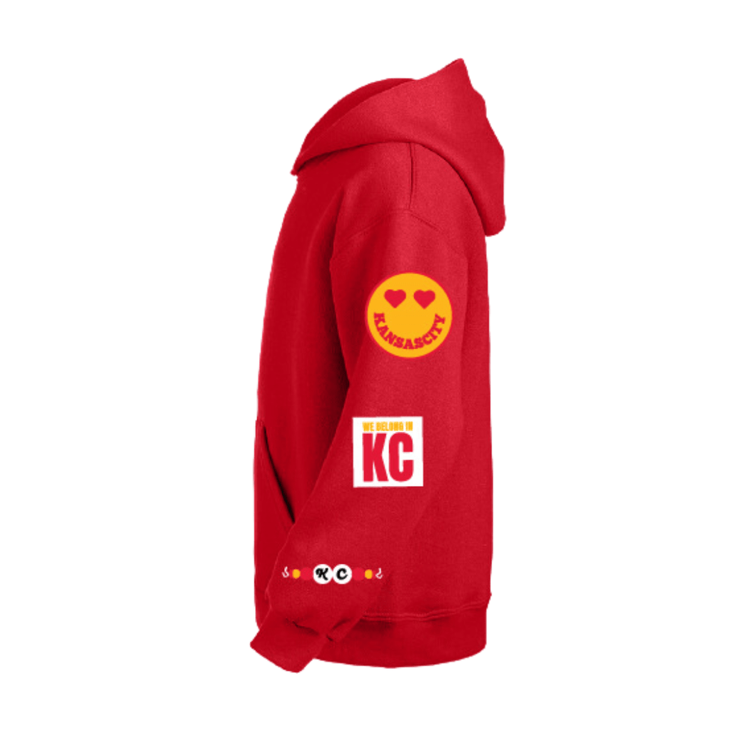 Kansas City Red Playoff Hoodie - BROdenim